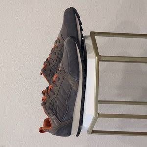 Merrell men's Alpine sneakers - gray & orange (12)